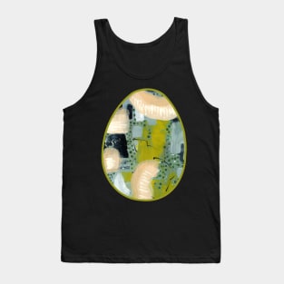 Art Acrylic artwork abstract Easter Egg Tank Top